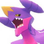 Icono de Mega-Garchomp variocolor en Leyendas Pokémon: Z-A