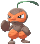 Imagen de Nuzleaf variocolor macho en Pokémon Espada y Pokémon Escudo