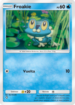 Carta de Froakie