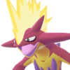 Icono de Toxtricity forma aguda variocolor en Leyendas Pokémon: Z-A