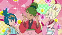 Lillie/Lylia con kimono.