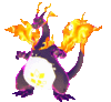 Imagen de Charizard Gigamax variocolor en Pokémon Espada y Pokémon Escudo