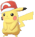 Imagen del Pikachu con gorra Kalos en Pokémon Espada y Escudo