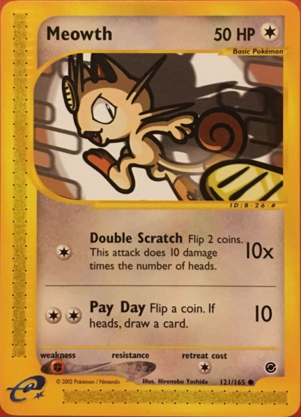 Archivo:Meowth (Expedition Base Set 121 TCG).png