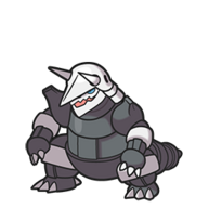 Icono de Aggron en Pokémon Diamante Brillante y Perla Reluciente