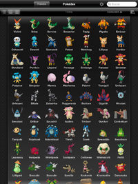 Lista de Pokémon
