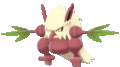 Imagen de Shiftry variocolor hembra en Pokémon Espada y Pokémon Escudo