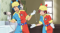 Devi y Maltu/Divi y Multi en la Serie Viajes Pokémon.