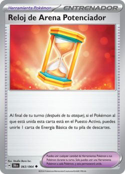 Carta Reloj de Arena Potenciador