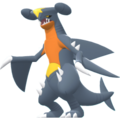 Imagen de Garchomp variocolor hembra en Pokémon Diamante Brillante y Pokémon Perla Reluciente