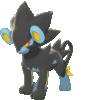 Imagen de Luxray hembra en Pokémon Espada y Pokémon Escudo