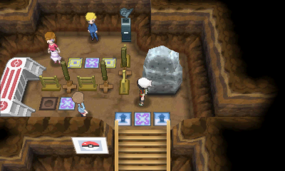 Gimnasio en el interior de una superbase secreta.