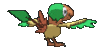 Imagen posterior de Archen variocolor en Pokémon X, Pokémon Y, Pokémon Rubí Omega, Pokémon Zafiro Alfa, Pokémon Sol, Pokémon Luna, Pokémon Ultrasol y Pokémon Ultraluna