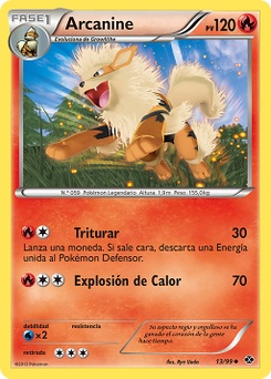 Carta de Arcanine