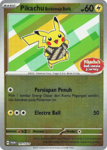 Pikachu Wearing a Batik Shirt (SV-P Promo ITCG) - WikiDex, la