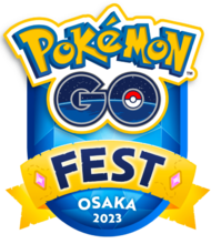 Logo del Festival de Pokémon GO 2023 en Osaka