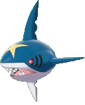 Imagen de Sharpedo en Pokémon Espada y Pokémon Escudo
