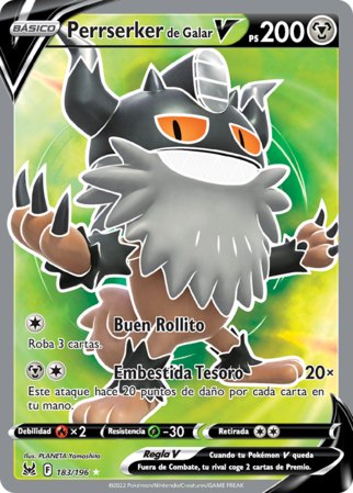 Perrserker de Galar V (Origen Perdido TCG) - WikiDex, la enciclopedia ...