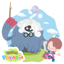 Pegatina de Ditto y Profesor Tangrowth.