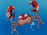 Krabby de Ash usando fortaleza.