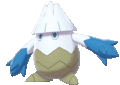 Imagen de Snover variocolor macho en Pokémon Espada y Pokémon Escudo