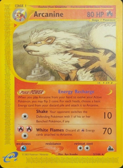 Carta de Arcanine