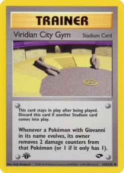Carta Viridian City Gym