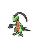 Icono de Grovyle en Pokémon Escarlata y Púrpura