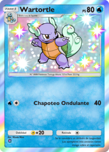 Versión de la carta en Guardianes Celestiales
