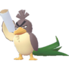 Imagen de Farfetch’d de Galar variocolor en Leyendas Pokémon: Z-A