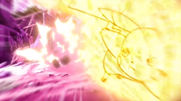 Pikachu usando placaje eléctrico.