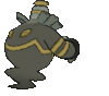 Imagen posterior de Dusknoir en Pokémon X, Pokémon Y, Pokémon Rubí Omega, Pokémon Zafiro Alfa, Pokémon Sol, Pokémon Luna, Pokémon Ultrasol y Pokémon Ultraluna