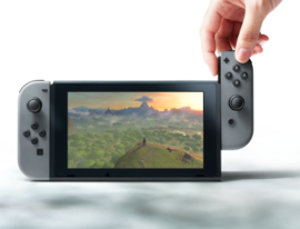 Nintendo Switch en su formato portátil