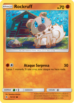 Rockruff (Luz Prohibida TCG) - WikiDex, la enciclopedia Pokémon