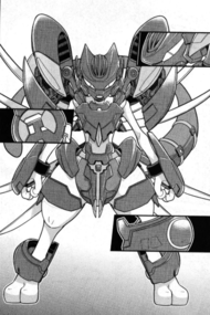 Mewtwo acorazado en el manga de Pokémon Strikes Back-Evolution.