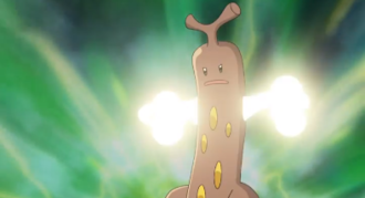 Sudowoodo de Brock usando machada.