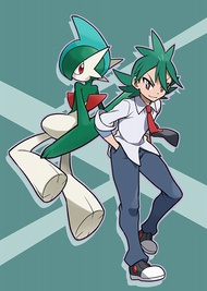 Ilustración de Rinto/Risto junto con Gallade realizado por Machito Gomi.