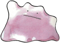 Ditto en Pokémon Rojo y Verde.