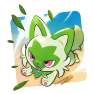 Pegatina Sprigatito CD 3 GO.png