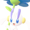 Icono de Floette flor azul variocolor en Leyendas Pokémon: Z-A