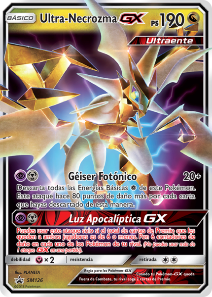 Ultra Necrozma GX Luz Prohibida TCG WikiDex La Enciclopedia Pok mon
