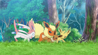 Eeveeluciones viviendo en Laqua.