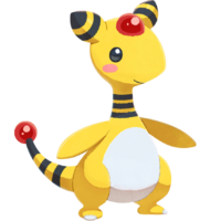 Ampharos en Pokémon Café ReMix.