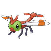 Ilustración de Yanma