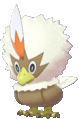 Imagen de Rufflet en Pokémon Espada y Pokémon Escudo