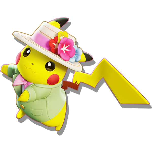 Archivo:Artwork Pikachu Elegante UNITE.png
