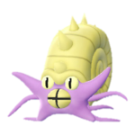 Imagen de Omastar variocolor en Pokémon: Let's Go, Pikachu! y Pokémon: Let's Go, Eevee!