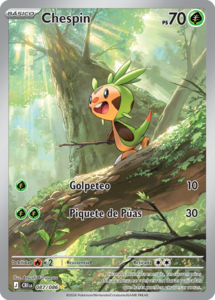 Versión Rara Ilustración de la carta en Caos Creciente