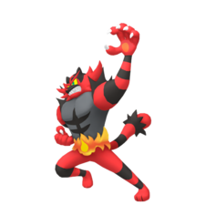 Incineroar macho