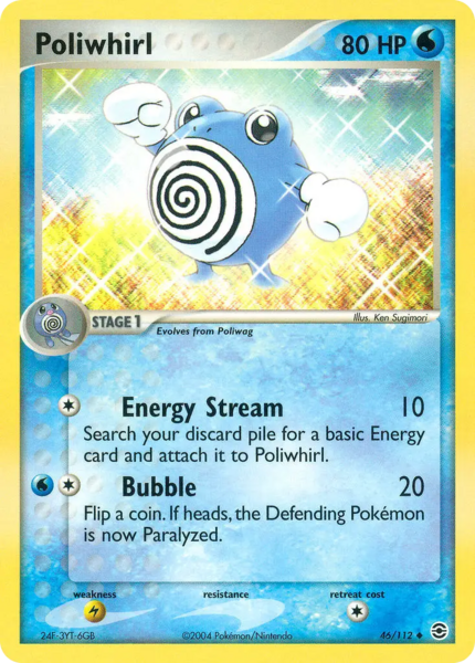 Archivo:Poliwhirl (FireRed & LeafGreen TCG).png